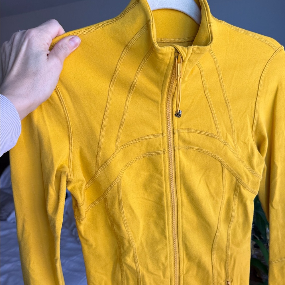 Gold Lululemon Define Jacket